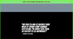 Desktop Screenshot of champcampkids.com